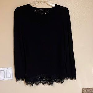 Generation Love women’s viscose wool combo blouse